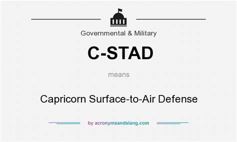 What does C-STAD mean? - Definition of C-STAD - C-STAD stands for ...