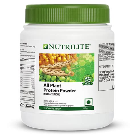 Benefits Of Nutrilite All Plant Protein Powder At Tommy Levine Blog