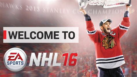 Welcome to NHL 16