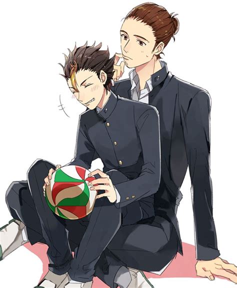 Azumane Asahi X Nishinoya Yuu Haikyuu Pinterest