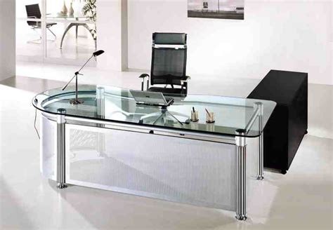 Modern Glass Office Table