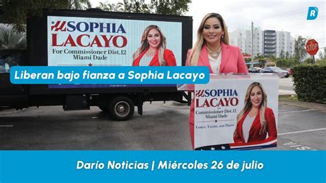 Liberan Bajo Fianza A Sophia Lacayo Youtube