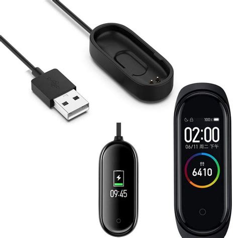 Cabo Carregador Usb Para Relogio Smartband Xiaomi Mi Band Escorrega