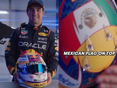 Video Orgulloso De M Xico Checo P Rez Presenta Su Nuevo Casco El