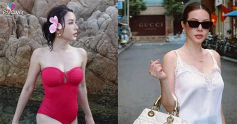 Hoa hậu thơm nhất Việt Nam tuổi thả dáng với bikini khoe body nuột nà đứng cạnh con gái như