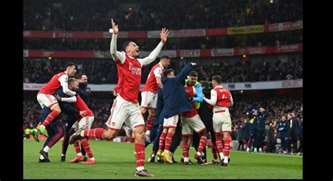 Arsenal Stage Thrilling Fightback To Maintain Five Point Lead Over Man City