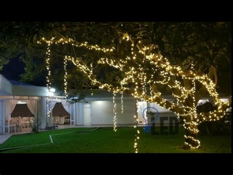 Ilumina tu jardín con luces de árbol exterior ThinkBox