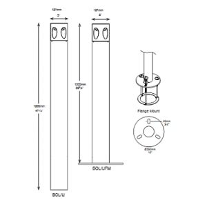 Hunza Ultra Bollard Light Ideas International Ltd