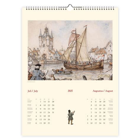 Anton Pieck Kalender 2025 Groot Kopen Bestel Eenvoudig Online