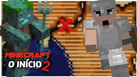 Minecraft O In Cio Mapa Do Tesouro Perdido Como Pegar O Tridente