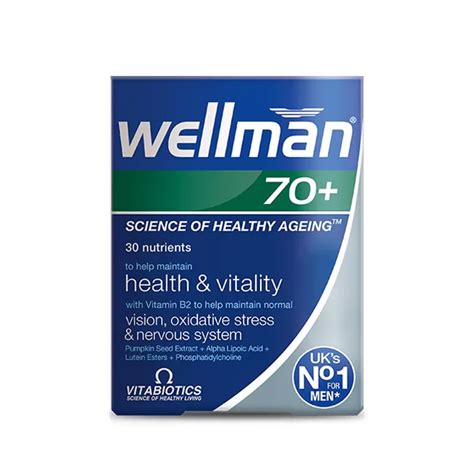 Vitabiotics Wellman 70 30 Tablet Vitaminler