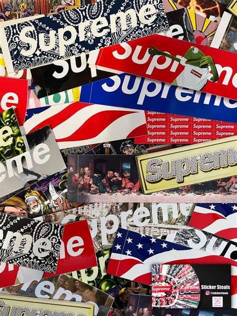 Supreme Stickers Rsupreme