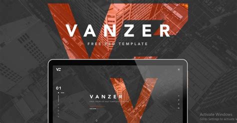 Free One Page Psd Website Templates