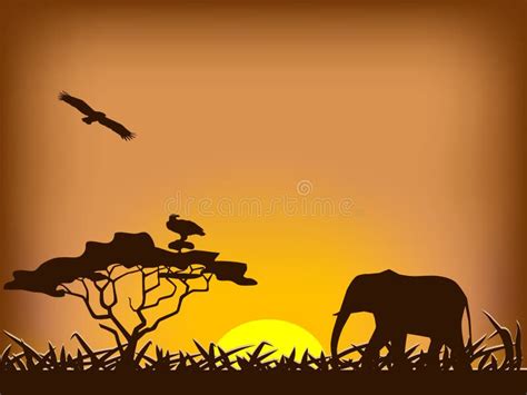 African Safari Logo Stock Illustration Illustration Of Lettering 8069189