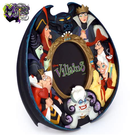 Disney Store Catalog Disneyland Disney Villains Resin Figural Frame