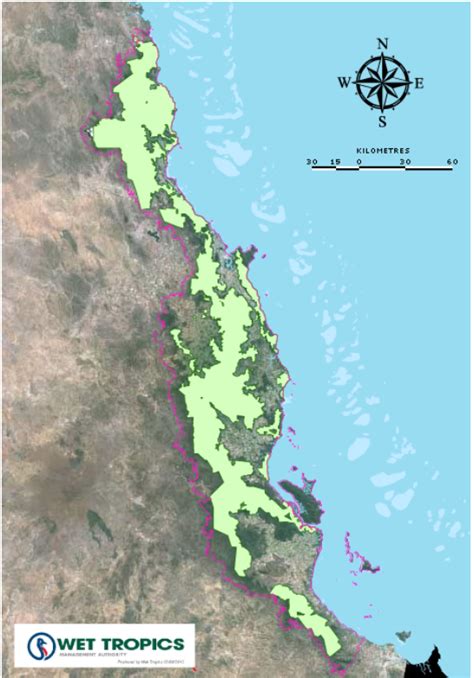 Wet Tropics Of Queensland Australia Protected Areas And Status