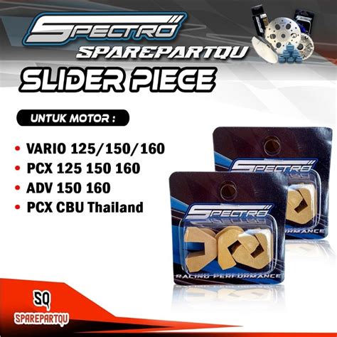 Jual Slide Piece Vario Pcx Adv Slider Piece Spectro Racing