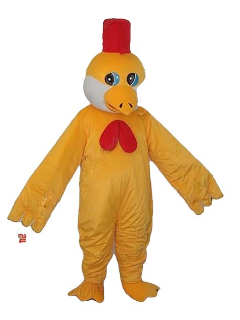 Professional Adult Cartoon Chicken Chicken Costume Mascot For Parties