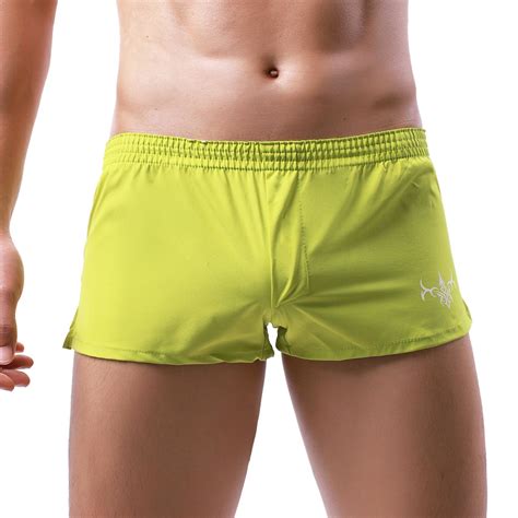 Lroveb Mens Swim Trunks Mens Breathable Swim Trunks Pants Swimwear