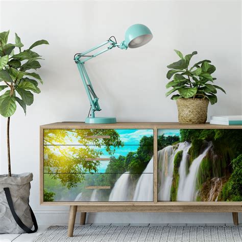 Wall Print W Blue Lagoon Panorama Wall Art