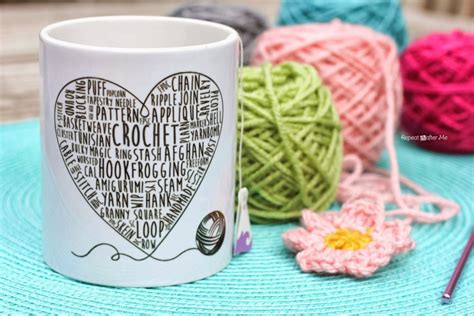 Crochet Words Printable Art Repeat Crafter Me