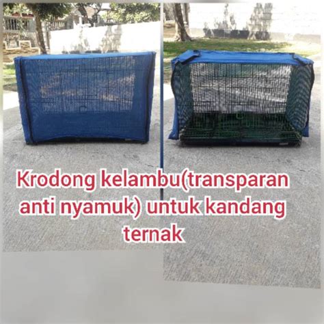 Jual Kerodong Krodong Sangkar Kelambu Krodong Transparan Untuk Kandang