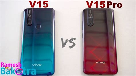 Vivo V Vs V Pro Speedtest And Camera Comparison Youtube