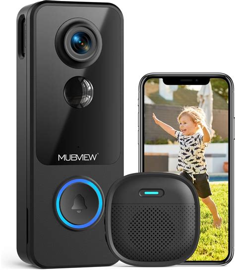 Mubview Doorbell Camera Wireless No Subscription Sd Card Cloud