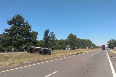 Accidente de tránsito con lesionados leves en Ruta 14 Policiales