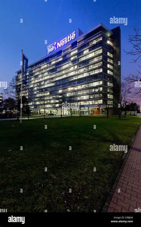 Headquarters Of Nestle Niederrad Area Frankfurt Am Main Hesse