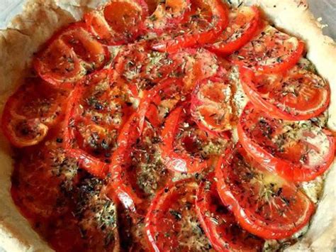 Recette végé facile de Tarte à la Tomate Les recettes végétariennes