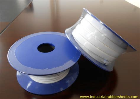 Smooth Expanded Ptfe Gasket Tape One Side Adhesive Teflon Sealing Tape