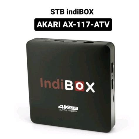 Jual STB INDIBOX AX 117 ATV STB AKARI AX 117 ATV STB INDIBOX Shopee