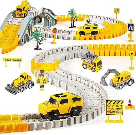 Kizplays Lot De Pistes De Course De Construction Pour Enfants