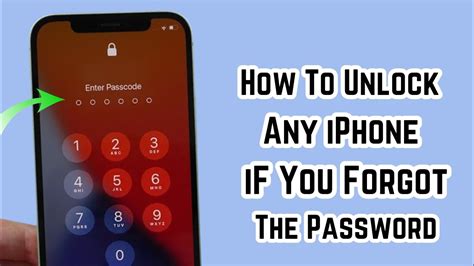 How To Unlock An Iphone If You Forgot The Password Iphone 45678x