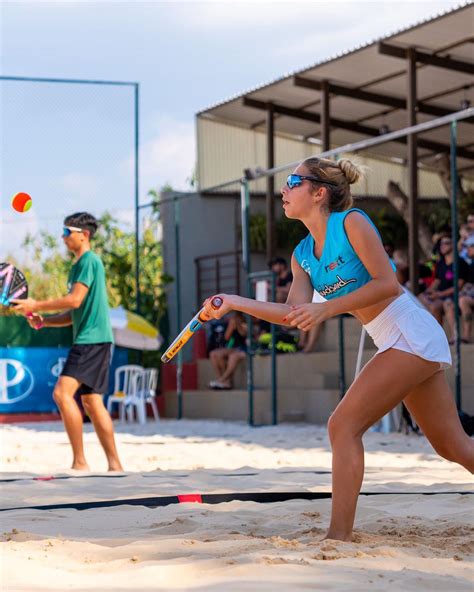 Maria Gilli Vai Defender O Brasil No Pan Americano De Beach Tennis