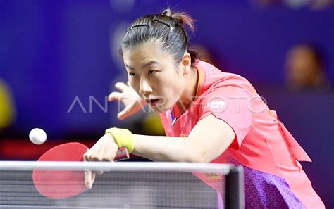 Tim Tenis Meja Putri China Kalahkan Singapura Antara Foto