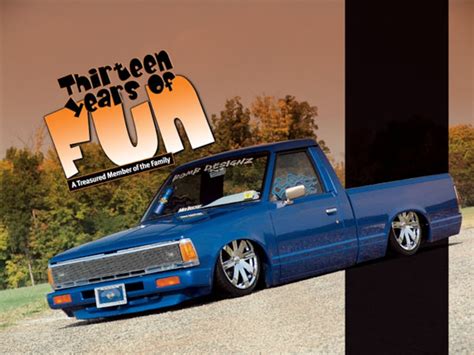 Custom 1985 Nissan 720 Truck Feature Truck Mini Truckin Magazine