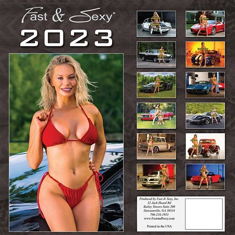 Fast And Sexy Calendars Gasoline Cartel