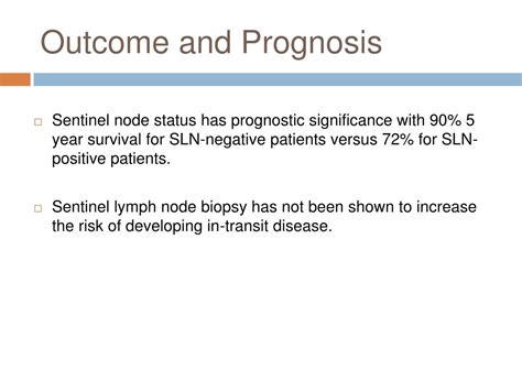 PPT Sentinel Lymph Node Biopsy In Melanoma PowerPoint Presentation