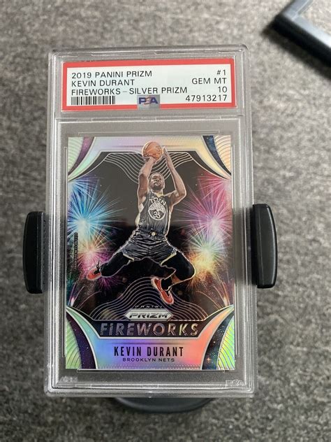 Kevin Durant Prizm Fireworks Silver Price Guide Sports Card