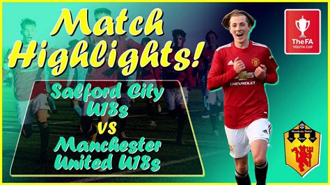 Salford U18s Vs Manchester United U18s ~ GOALS & Full HIGHLIGHTS ...