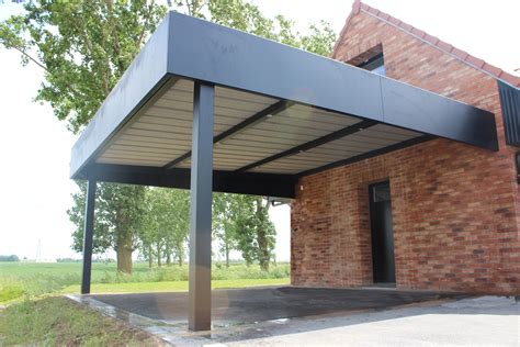 Carport Horizon En T Le Pleine Et Lisse Fabrication Fran Aise En