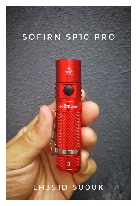 [NLD] Sofirn SP10 Pro (Red) : r/flashlight