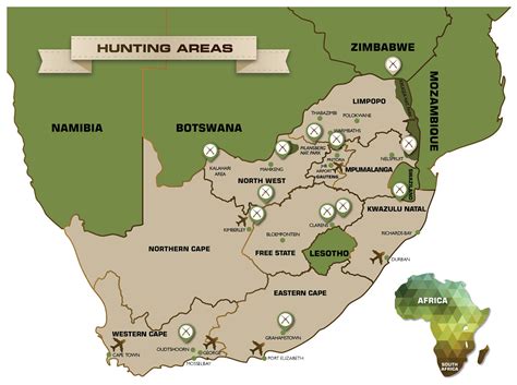 Hunting Areas And Lodges South Africa