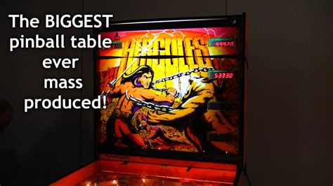 Playing Pinball Hercules By Atari Again Cax Youtube