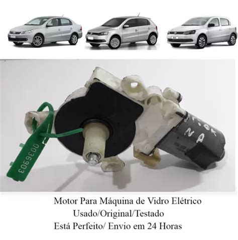 Motor Máquina Vidro Gol G5 g6 voyage Traz esq 08 16 35903z