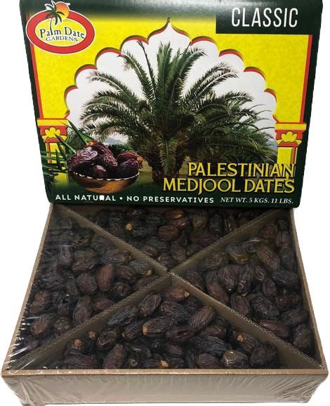 Palestine Medjool Dates Classic Dates 100 Natural Dates Fancy Green