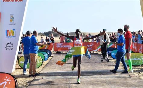 William Ruto E Isgah Cheruto Ganan El Gran Canaria Maspalomas Marathon