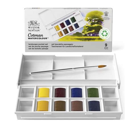 Winsor Newton Cotman Watercolor Landscape Pocket Set Jerry S Artarama